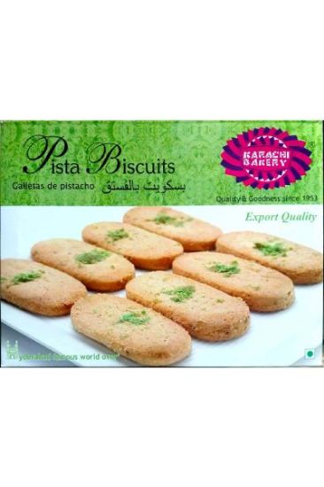 Picture of Karachi Bakery Green Pista Biscuits 400 Grams
