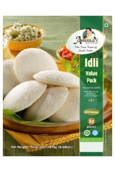 Picture of Amma/'s Kitchen Idli Value Pack With Chutney 24 Pc