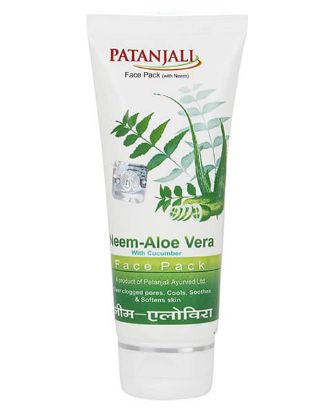 Picture of Patanjali Neem Aloe Vera Face Pack 60 Ml