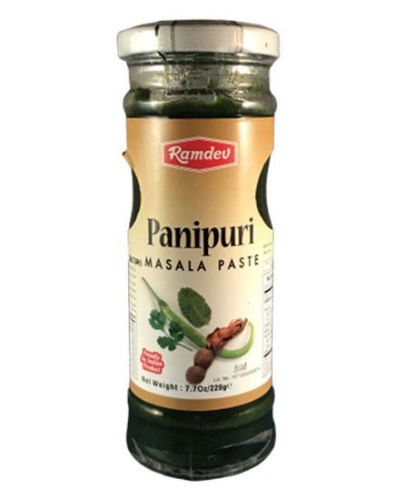 Picture of Ramdev Panipuri Masala Paste 220 Grams
