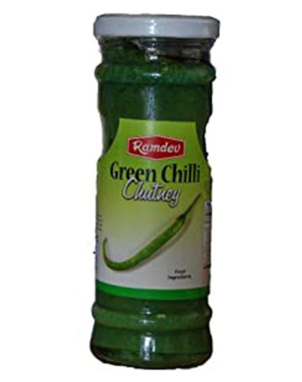 Picture of Ramdev Green Chilli Chutney 220 Grams