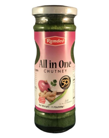 Picture of Ramdev All In One Chutney 220 Grams