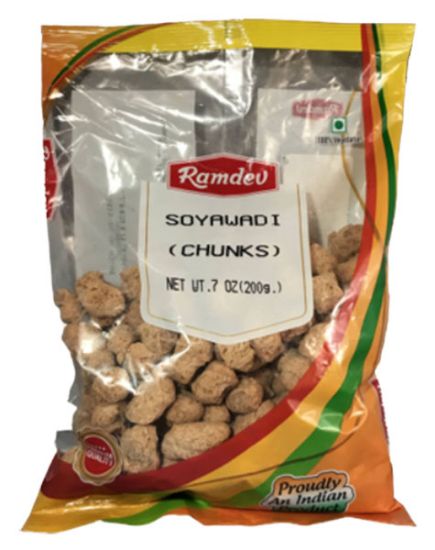 Picture of Ramdev Soya Wadi Chunks 200 Grams