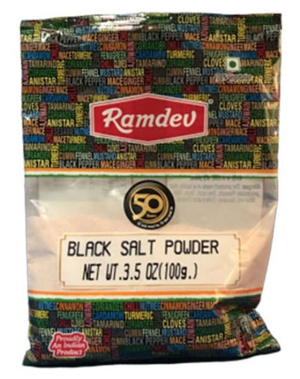 Picture of Ramdev Black Salt Powder 100 Grams