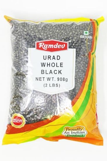 Picture of Ramdev Black Urad Whole 2 Lbs