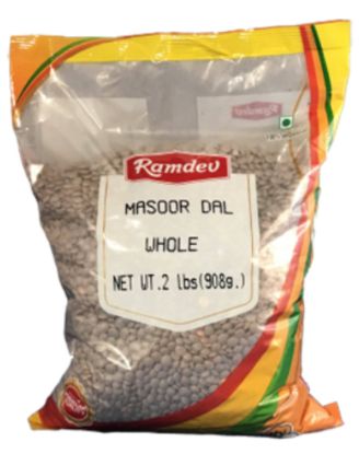 Picture of Ramdev Masoor Dal Whole 2 Lbs