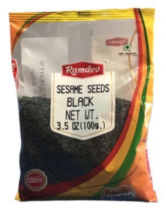 Picture of Ramdev Sesame Seeds Black 200 Grams