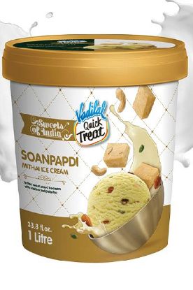 Picture of Vadilal Soan Papdi Mithai Ice Cream 1 Litre