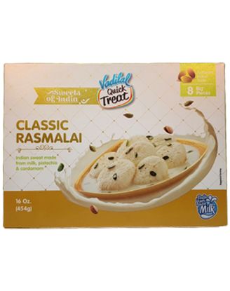Picture of Vadilal Classic Rasmalai 454 Grams