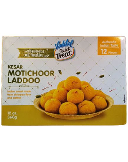 Picture of Vadilal Kesar Motichoor Laddoo 360 Grams