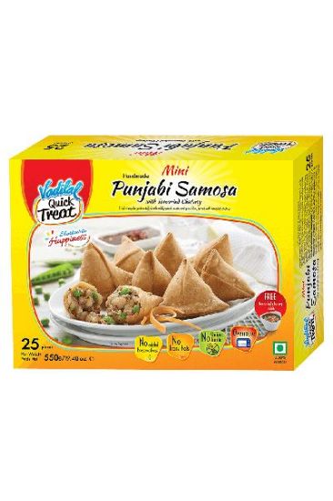 Picture of Vadilal Mini Punjabi Samosa 550 Grams