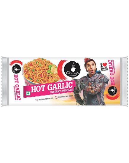 Picture of Chings Hot Garlic Noodles 240 Grams