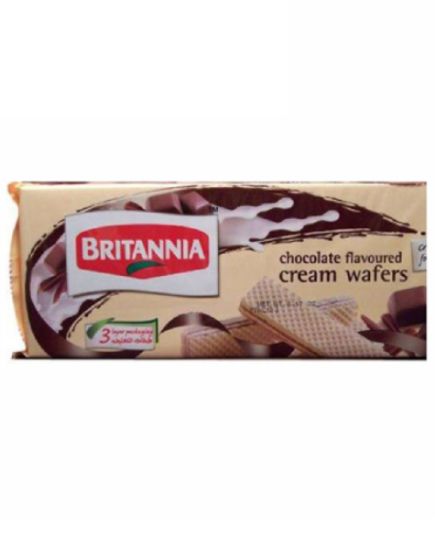 Picture of Britannia Wafers Chocolate Biscuits 2.82 Oz