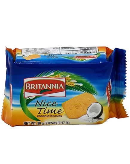 Picture of Britannia Nice Time 80 Grams