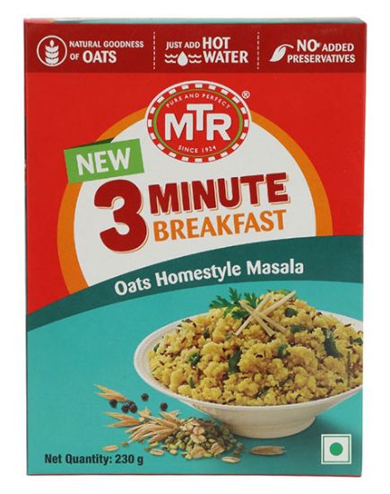 Picture of Mtr Oats Homestyle Masala 3minutes Breakfast 230 Grams