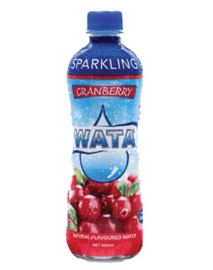 Picture of Wata Cranberry Sparkling 500 Ml
