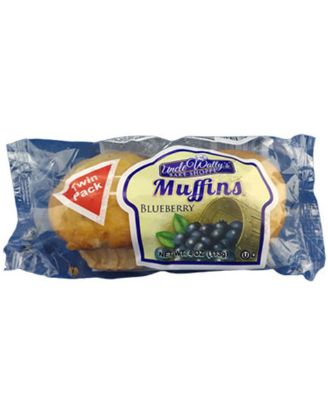 Picture of Uncle Wallys Blueberry Muffins 4 Oz
