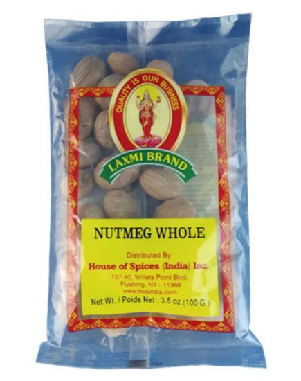 Picture of Laxmi Nutmeg Whole 100 Grams