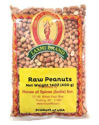 Picture of Laxmi Raw Peanuts 400 Grams