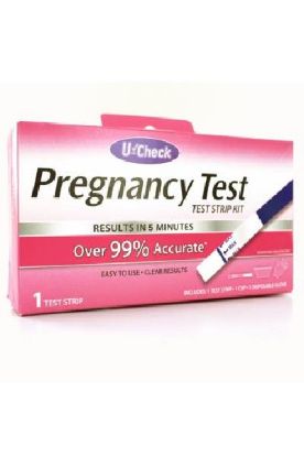 Picture of U Check Pregnancy Test 1 Pk