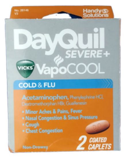 Picture of Vicks Dayquil Severe 2 Pc