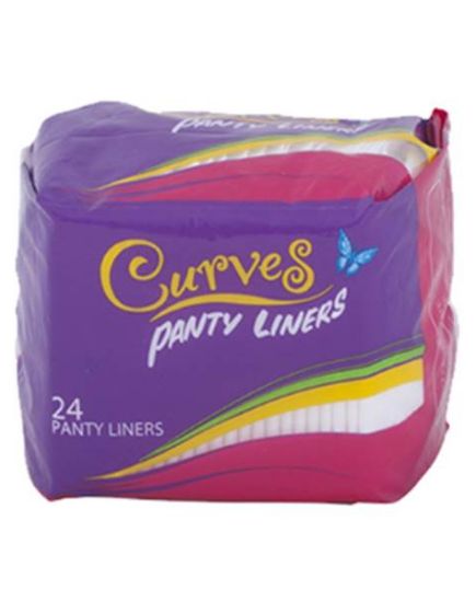 Picture of Curves Panty Liners 24 Pc