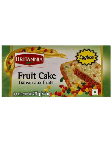 Picture of Britannia Eggless Fruit Cake 9.70 Oz
