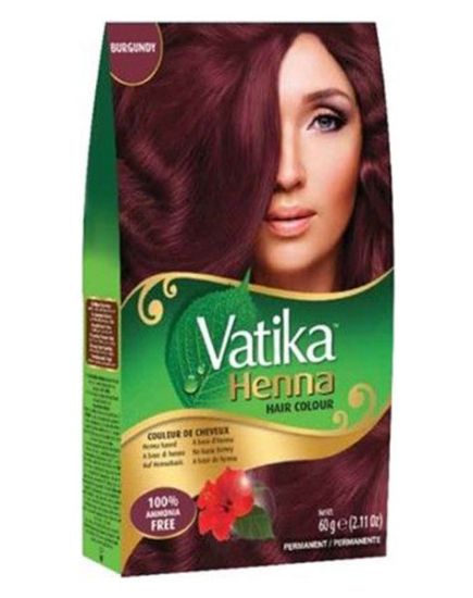 Picture of Vatika Burgundy Hair Color 2.1 Oz