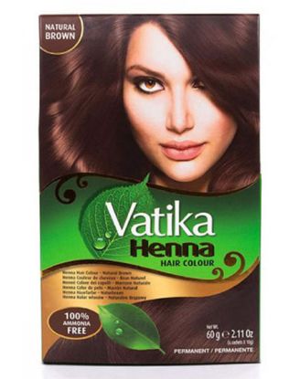 Picture of Vatika Natural Brown Hair Color 2.11 Oz