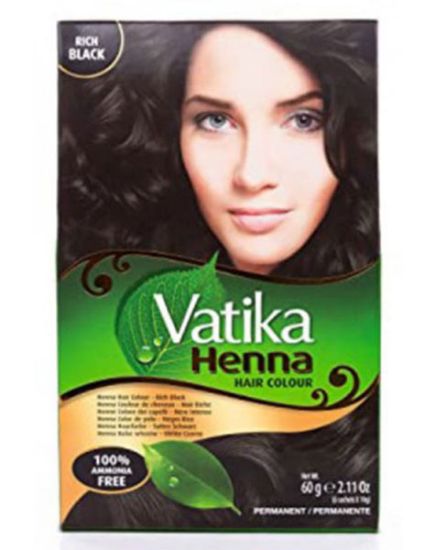 Picture of Vatika Rich Black Hair Colour 2.11 Oz