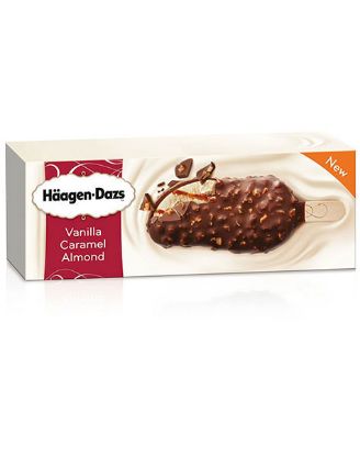 Picture of Haagen Dazs Single Bar Vanilla Caramel Almond 80 Ml