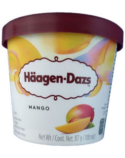 Picture of Haagen Dazs Mini Cup Mango & Cream 100 Ml