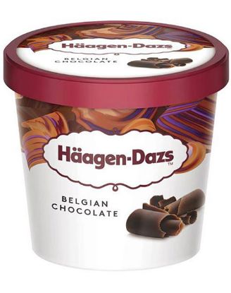 Picture of Haagen Dazs Mini Cup Belgian Chocolate 100 Ml