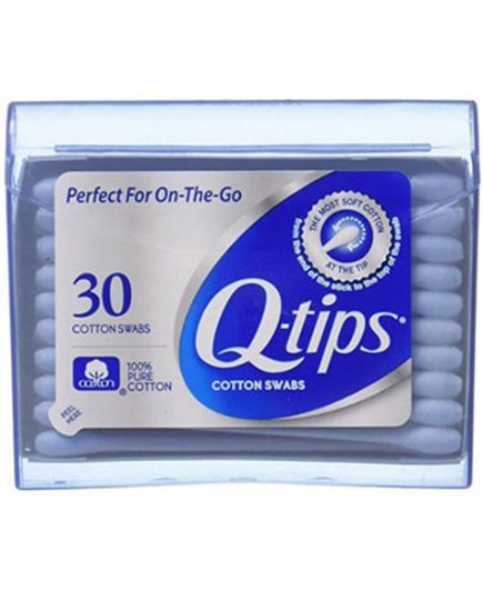 Picture of Q-tips Cotton Swabs 30 Pc
