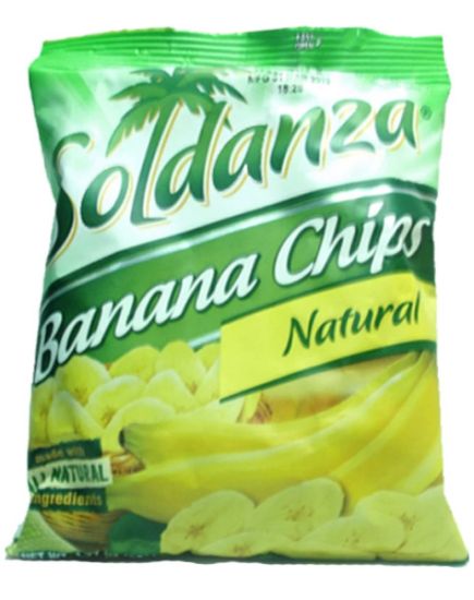 Picture of Soldanza Banana Chips 37 Grams