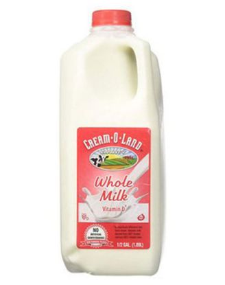 Picture of Cream O Land Whole Milk 0.5 Gallon