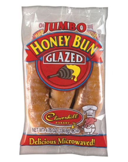 Picture of Cloverhill Danish Jumbo Honey Bun 4 Oz