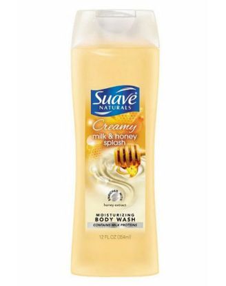 Picture of Suave Milk & Honey Splash Body Wash 15 Oz
