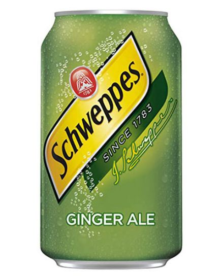 Picture of Schweppes Ginger Ale Can 12 Oz