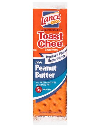 Picture of Lance Toast Chee Cheddar Cheese Crackers 1.52 Oz