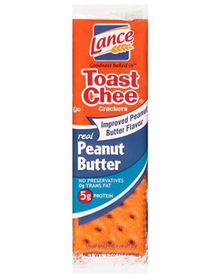 Picture of Lance Toast Chee Cheddar Cheese Crackers 1.52 Oz
