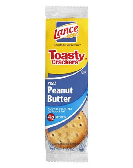 Picture of Lance Toasty Crackers Peanut Butter 1.52 Oz