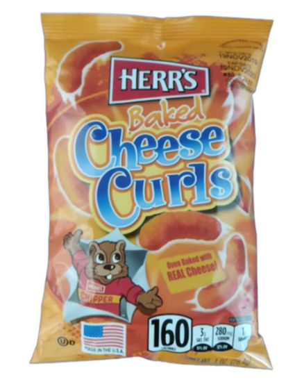 Picture of Herr/'s Baked Cheese Curls 1 Oz