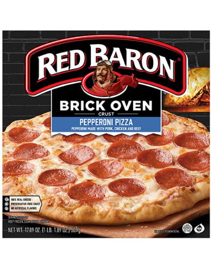 Picture of Red Baron Brick Oven Pepperoni Pizza 1 Pc