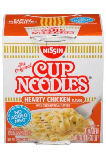 Picture of Nissin Cup Noodles Hearty Chicken 64 Grams