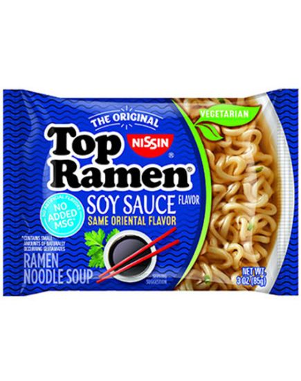 Picture of Nissin Top Ramen Soy Sauce 3 Oz