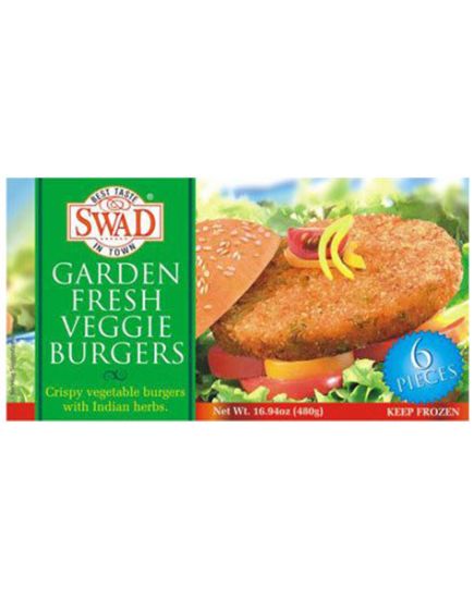 Picture of Swad Garden Fresh Veggie Burgers 6 Pc