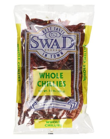 Picture of Swad Chilli Whole Round 100 Grams