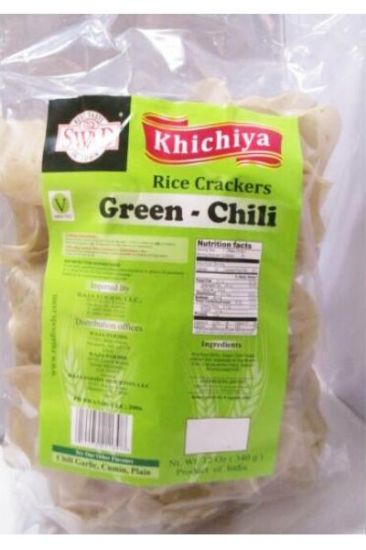Picture of Swad Green Chilli Khichiya 500 Grams