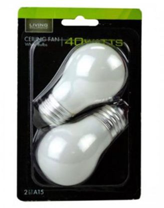 Picture of Living Solutions Bulb 40 Watt 2 Pk